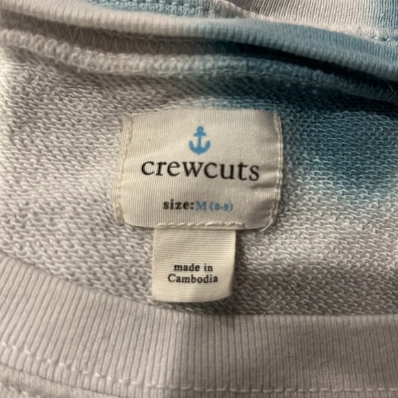 J-Crew Tie die sweatshirt.  Size medium 8/9 - Picture 4 of 4